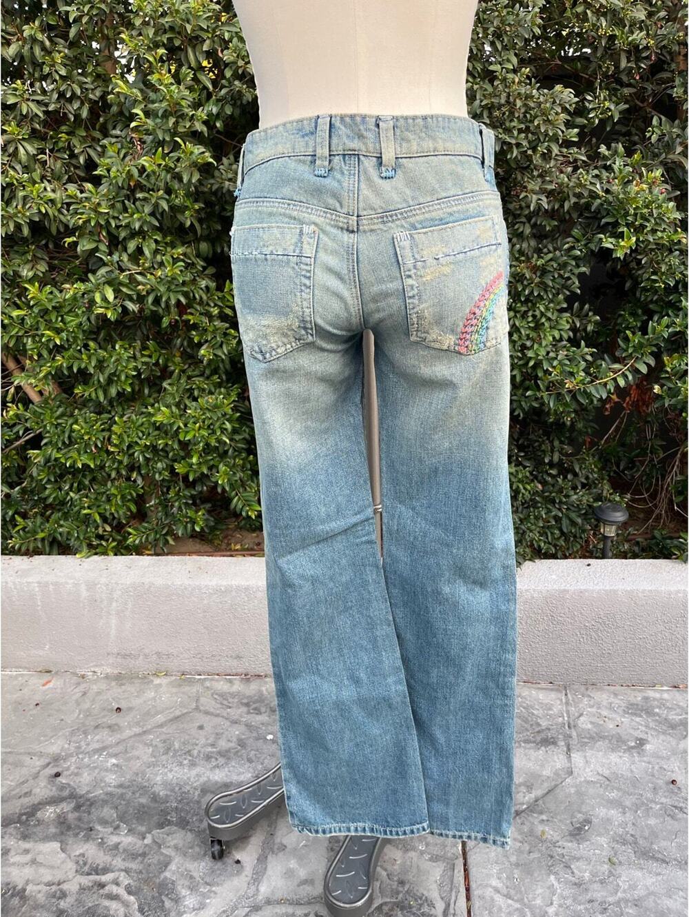 New With Tags Joe’s Jeans Rainbow Stitched Hendrix USA Made Women’s $275 retail